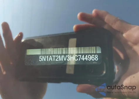 2017 Nissan Rogue Sv из США, поврежденный, VIN 5N1AT2MV3HC744968